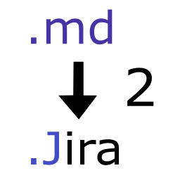 Markdown to JIRA 2